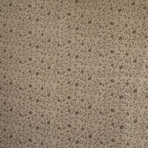 3 Sisters Fabric Moda Papillon Brown Floral 4079 Sew Cotton Quilt ONE YARD